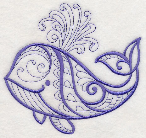 Doodle Whale