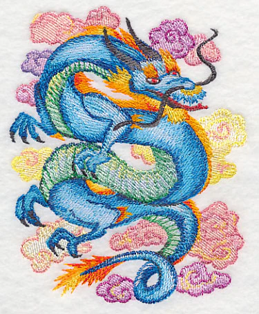 Dragon in Watercolor - Image 3