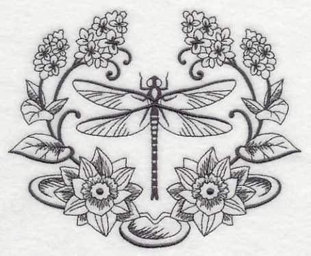 Dragonfly and Lily Laurel - Image 4