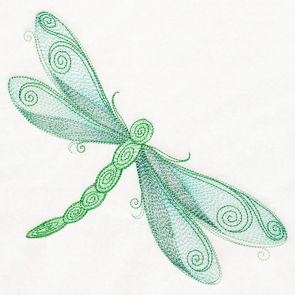 Dragonfly in Flight