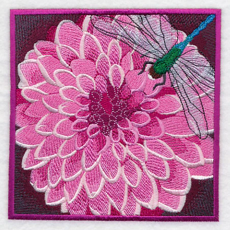 Dragonfly on Dahlia - Image 3