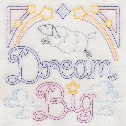 Dream Big Square (Vintage) - Image 3