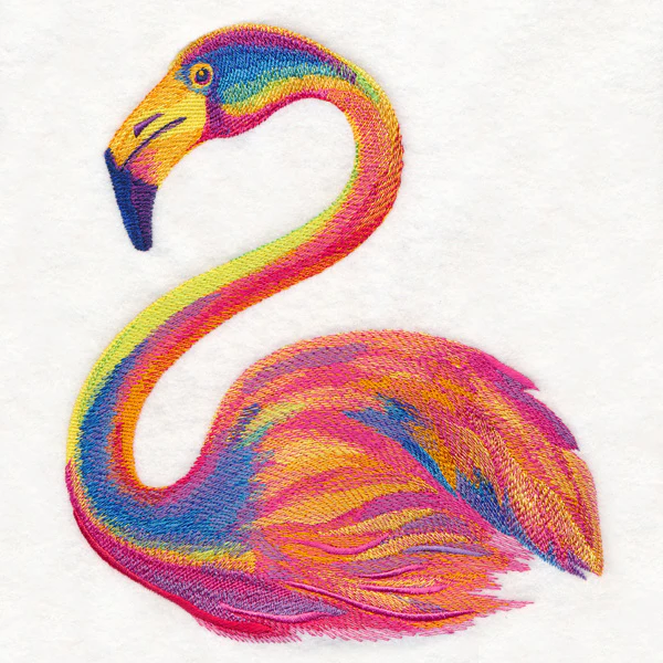 Dreamy Flamingo in Watercolor - Image 7
