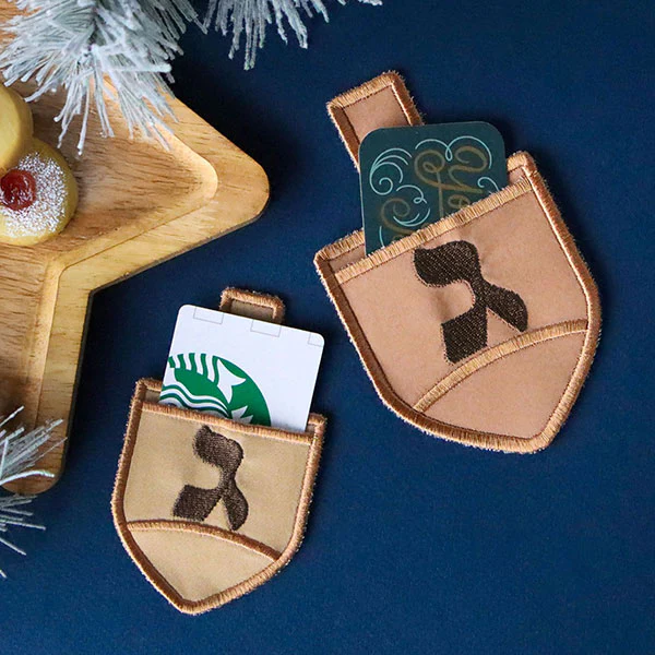 Dreidel Gift Card Holder (In-the-Hoop) - Image 6