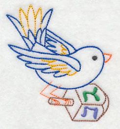 Dreidel in Flight 2 (Vintage) - Image 3