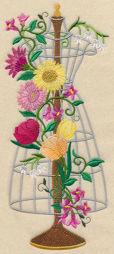 Dress Form Blooms - Image 5