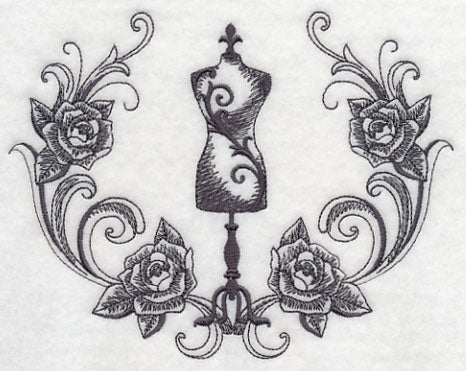 Dress Form Wreath - Image 3