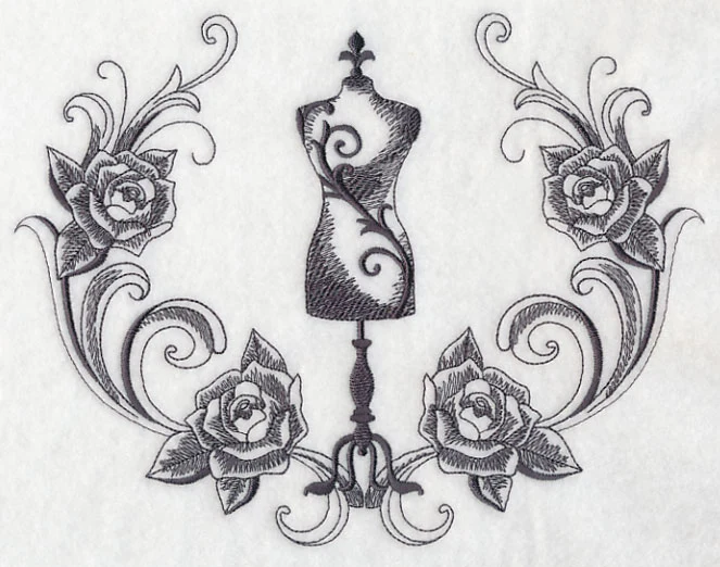 Dress Form Wreath - Image 4