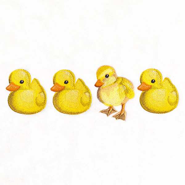 Duck Duck Rubber Ducky Border