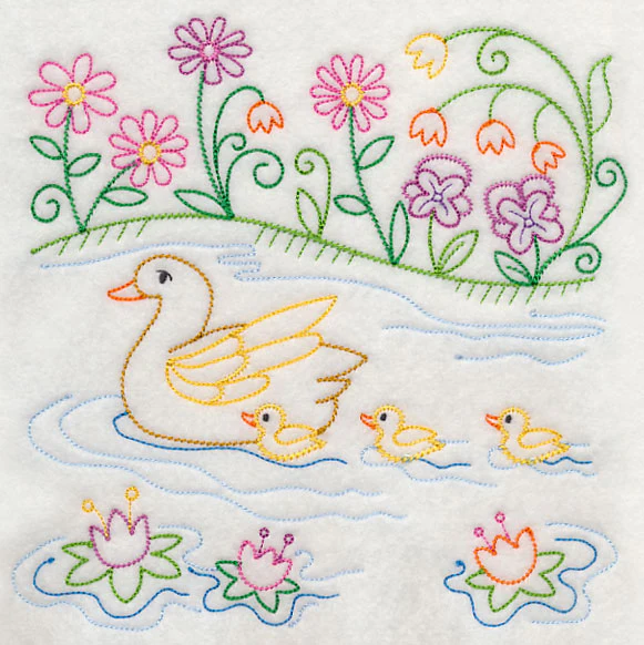 Ducks in a Row (Vintage)