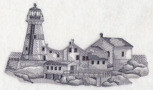 East Quoddy Lighthouse Sketch (New Brunswick) - Image 3