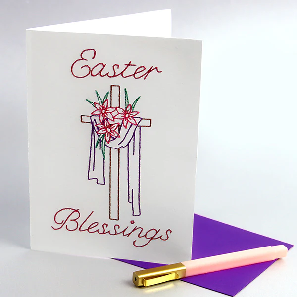 Easter Blessings Cross (Cardstock) - Image 2