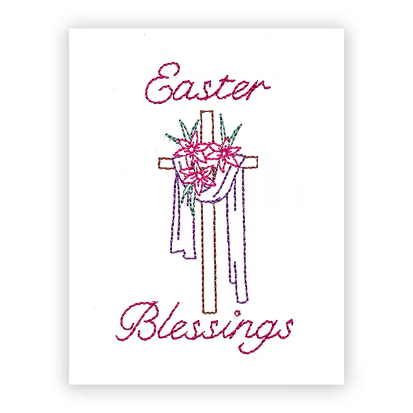 Easter Blessings Cross (Cardstock) - Image 3