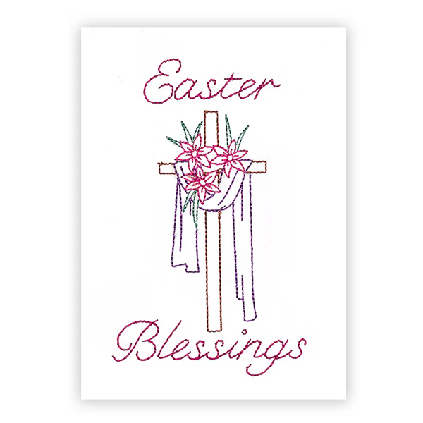 Easter Blessings Cross (Cardstock) - Image 5