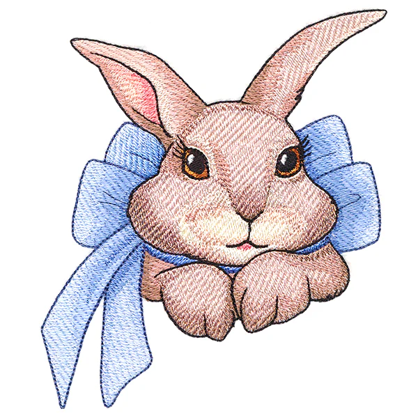 Easter Bunny with Bow - Image 5