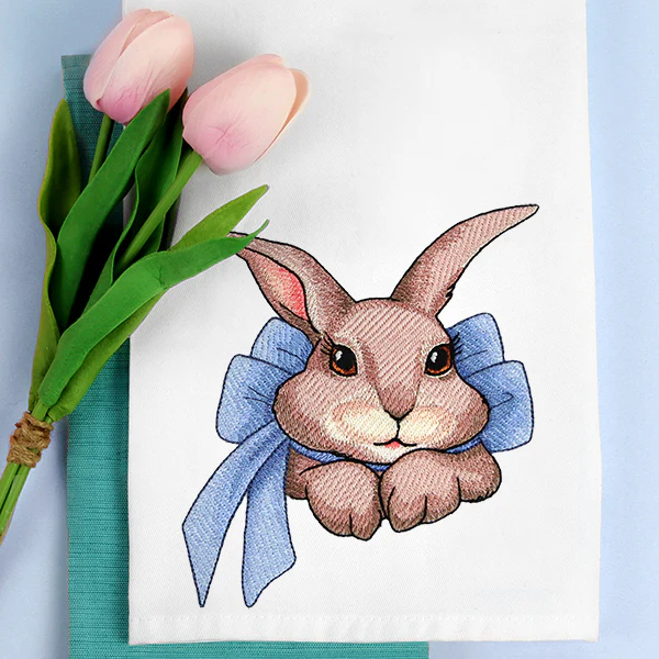 Easter Bunny with Bow - Image 8