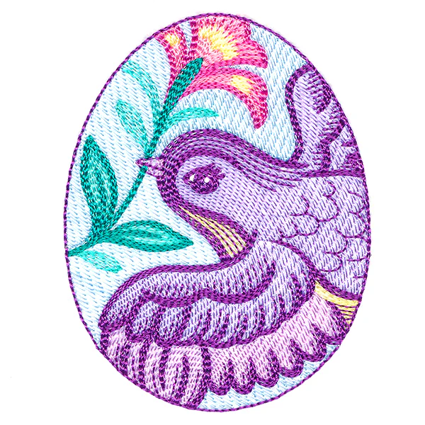 Easter Egg Artistry - Bird and Bloom - Image 4
