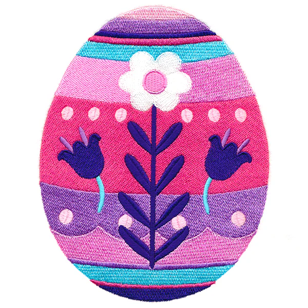 Easter Egg Artistry - Folk Flowers - Image 3