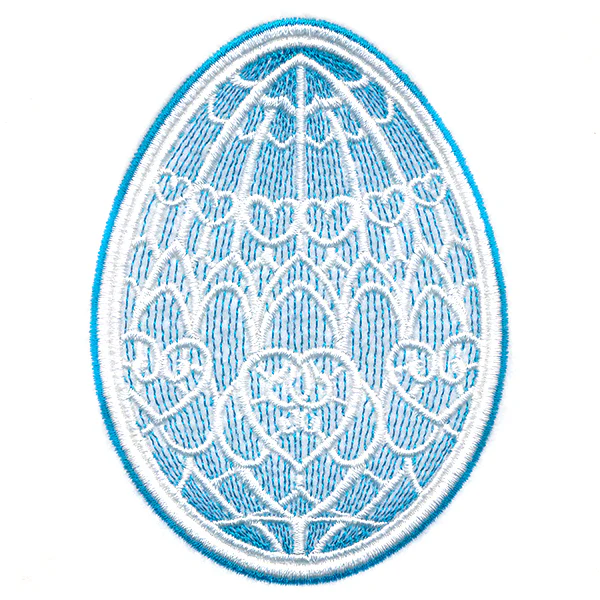 Easter Egg Artistry - Intricate Hearts - Image 4