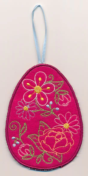 Easter Egg Treat Holder 1 (In-the-Hoop) - Image 2