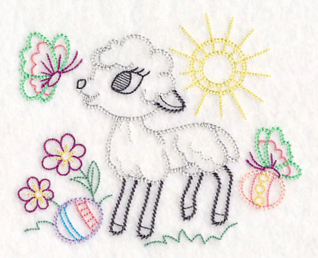 Easter Lamb (Vintage) - Image 4