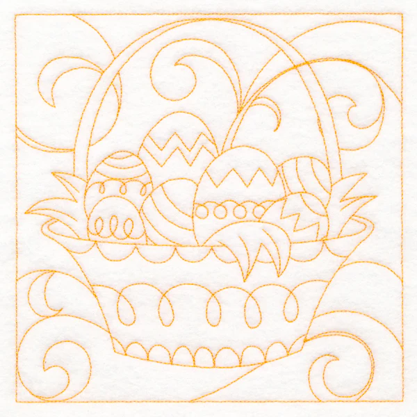 Easter Quilting - Basket (Double Run) - Image 2