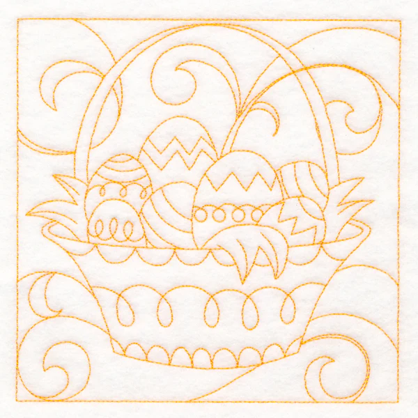 Easter Quilting - Basket (Double Run) - Image 3