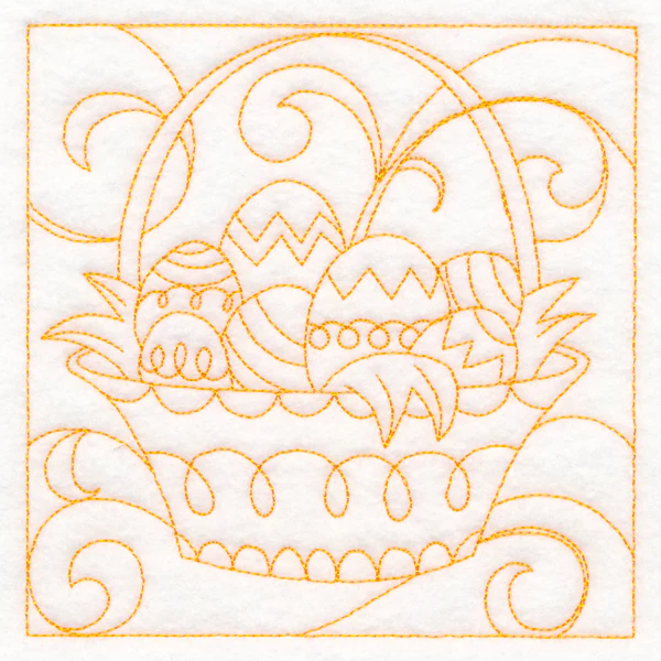 Easter Quilting - Basket (Double Run) - Image 4