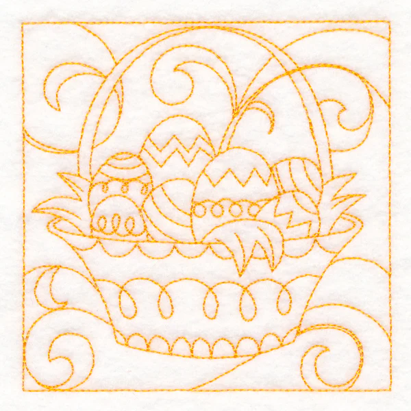Easter Quilting - Basket (Double Run) - Image 5