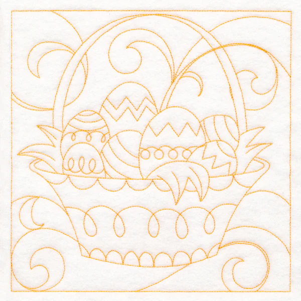 Easter Quilting - Basket (Double Run) - Image 6