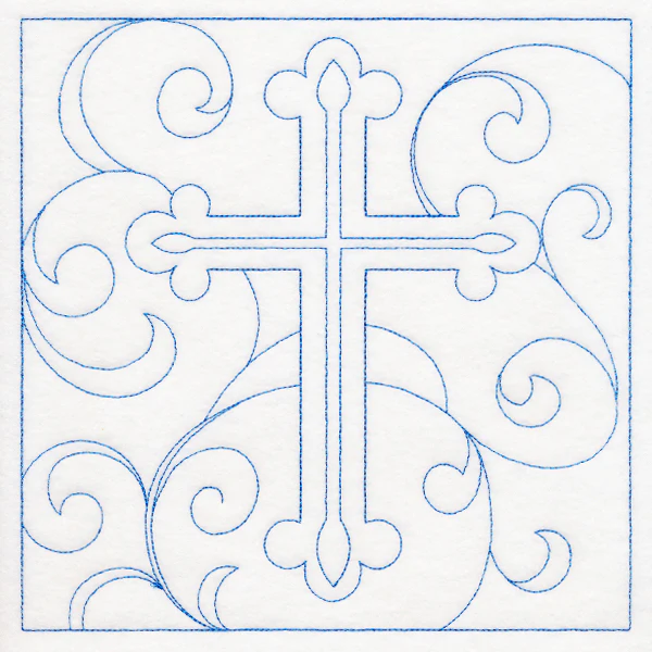 Easter Quilting - Cross (Double Run) - Image 6