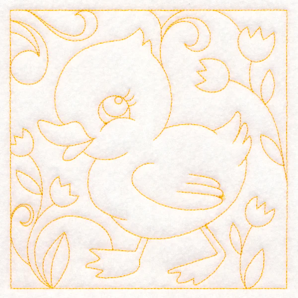 Easter Quilting - Duckling (Double Run) - Image 3