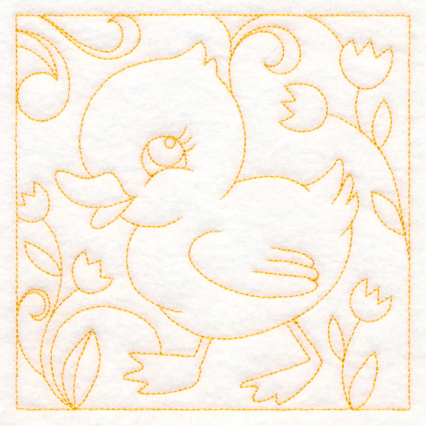 Easter Quilting - Duckling (Double Run) - Image 4