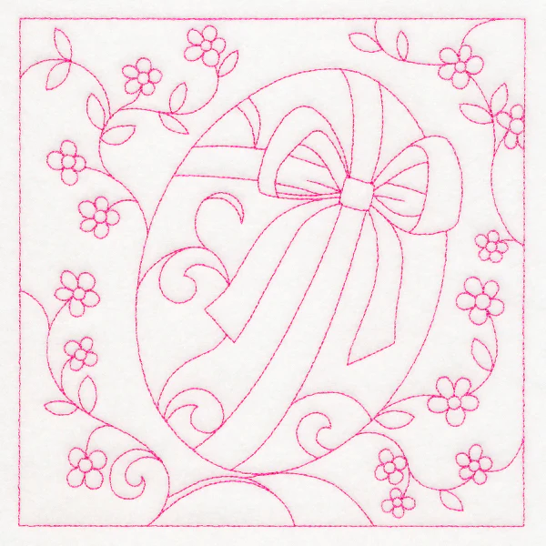 Easter Quilting - Egg (Double Run) - Image 2