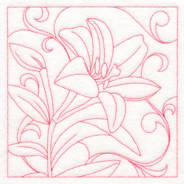 Easter Quilting - Lily (Double Run) - Image 3