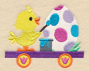 Easter Train - Painting Chick - Image 2