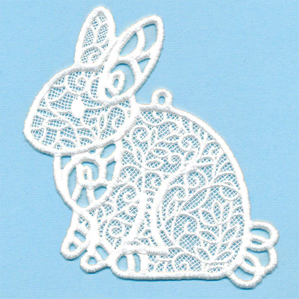 Easter Treasures - Bunny (Lace) - Image 2