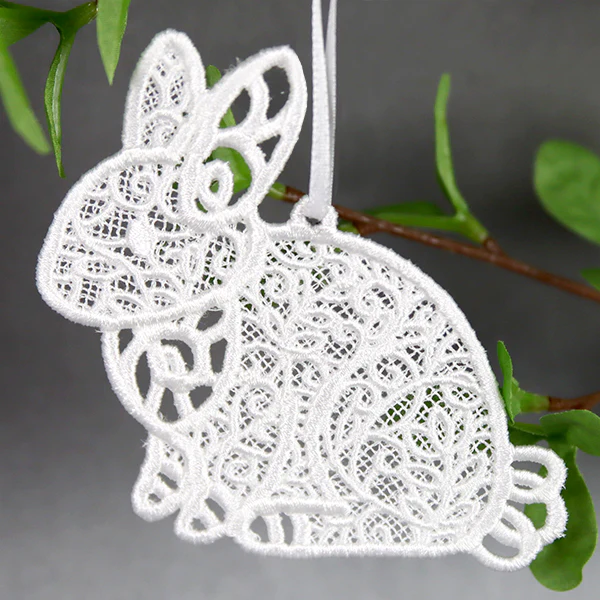 Easter Treasures - Bunny (Lace) - Image 6