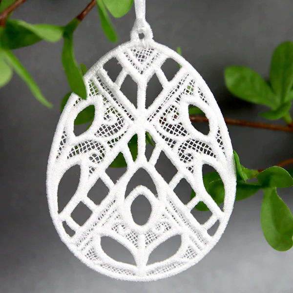 Easter Treasures - Egg 3 (Lace) - Image 3