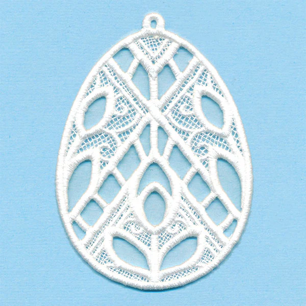 Easter Treasures - Egg 3 (Lace) - Image 4