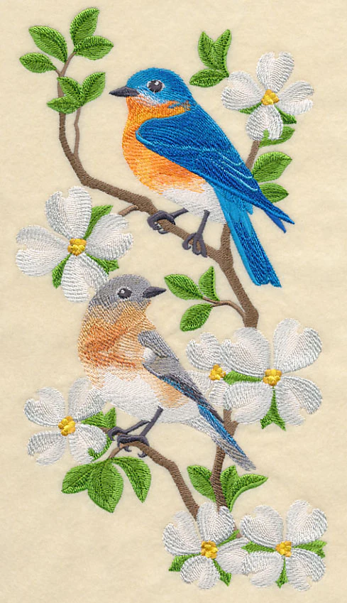 Eastern Bluebird Panel - Image 5