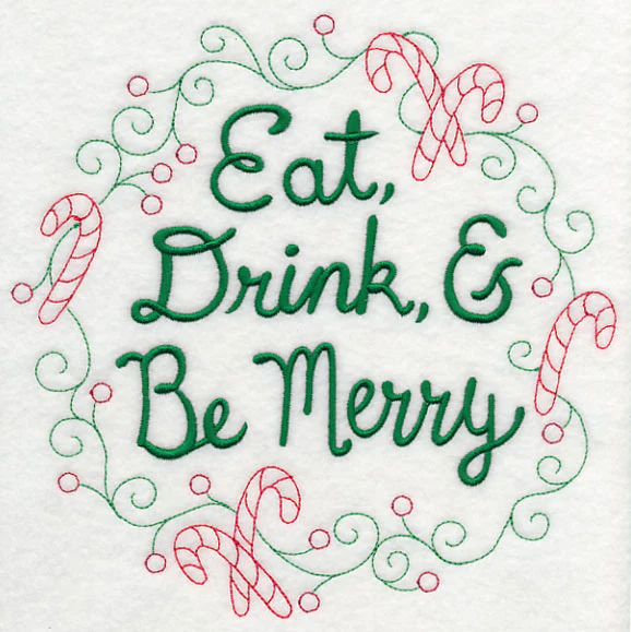 Eat, Drink, & Be Merry Wreath - Image 6