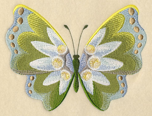 Edelweiss Butterfly in Watercolor - Image 2