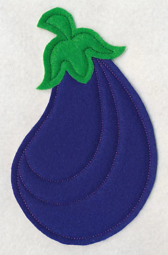 Eggplant (Crafty Cut Applique) - Image 3