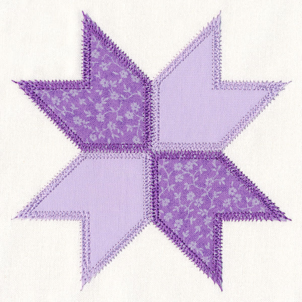 Eight-Point Star Quilt Block (In-the-Hoop) - Image 4