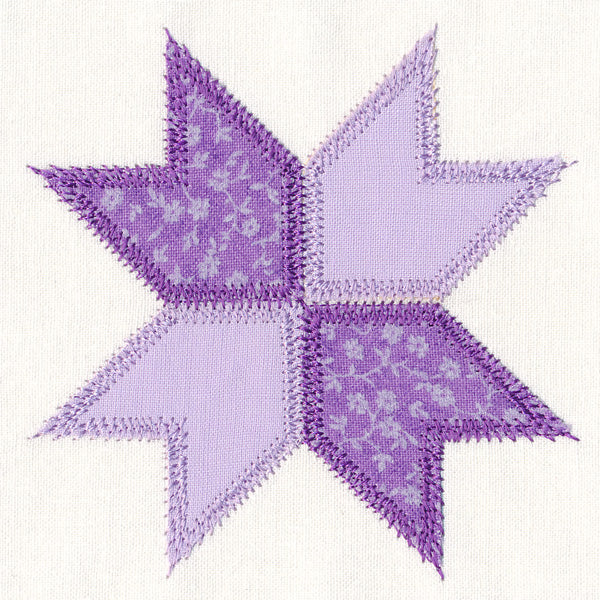 Eight-Point Star Quilt Block (In-the-Hoop) - Image 6