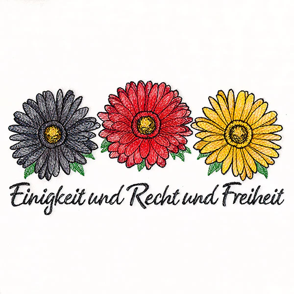 Einigkeit und Recht und Freiheit Daisies - Image 5