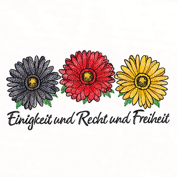 Einigkeit und Recht und Freiheit Daisies - Image 7