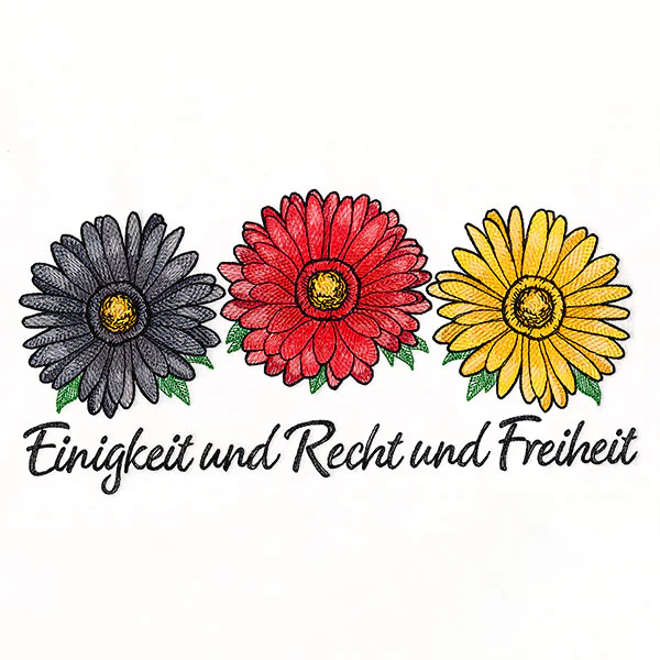 Einigkeit und Recht und Freiheit Daisies - Image 9