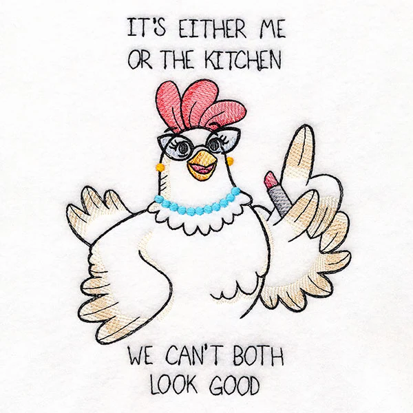 Either Me or the Kitchen Chicken - Image 2